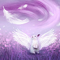Under His Wings - Purple Gray 